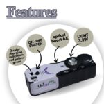 HG Wellness Vein Finder Unieye ProS1 IV Advanced IV Access Device for Neonatals, Pediatrics, and Precision Care, Vein Detector with Overheat Protection.