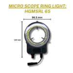 HG Wellness HGMSRL65 USB-Powered Microscope Ring Light – Adjustable Intensity, Easy-to-Use Illuminator for Stereo Microscopes