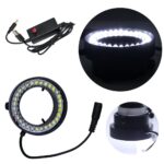 HG Wellness HGMSRL46 USB-Powered Microscope Ring Light – Stepless Dimmable Illumination, Easy Installation for Stereo Microscopes and Optical Instruments